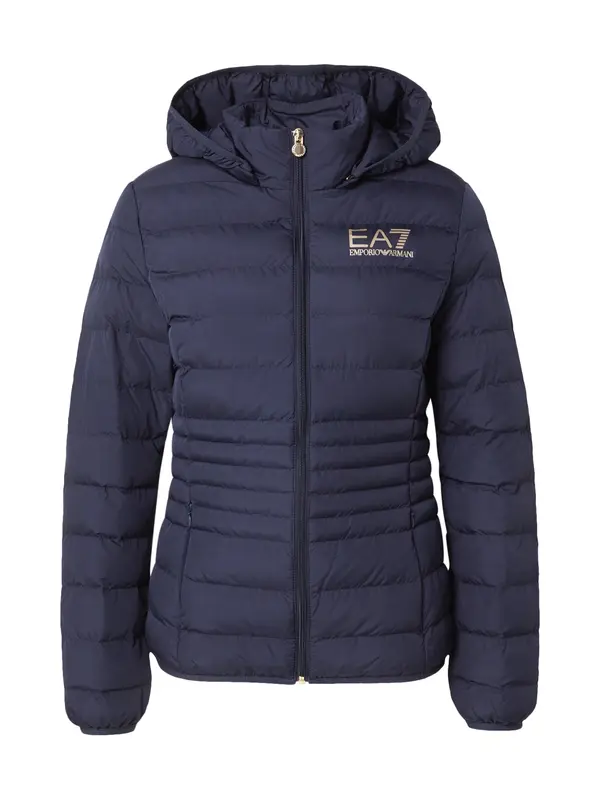 EA7 Emporio Armani EA7 Emporio Armani Prijelazna jakna 'Giubbotto'  mornarsko plava / zlatna