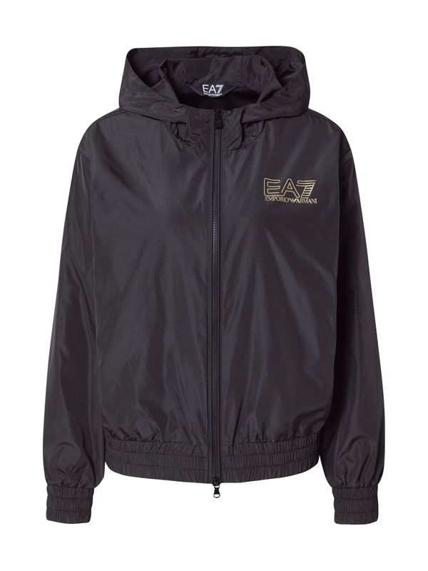 EA7 Emporio Armani EA7 Emporio Armani Prijelazna jakna  zlatna / crna