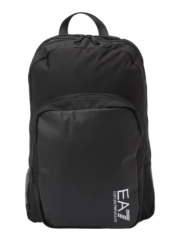 EA7 Emporio Armani EA7 Emporio Armani Ruksak  crna / bijela