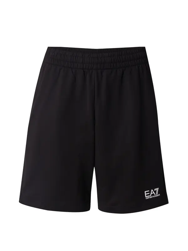 EA7 Emporio Armani EA7 Emporio Armani Sportske hlače  crna / bijela