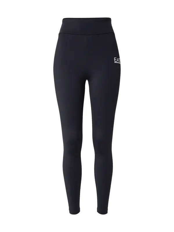 EA7 Emporio Armani EA7 Emporio Armani Sportske hlače  crna / bijela