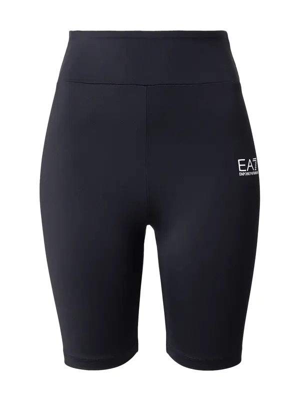 EA7 Emporio Armani EA7 Emporio Armani Sportske hlače  crna / bijela