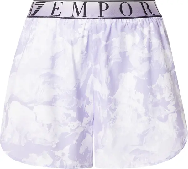EA7 Emporio Armani EA7 Emporio Armani Sportske hlače  lavanda / crna / bijela