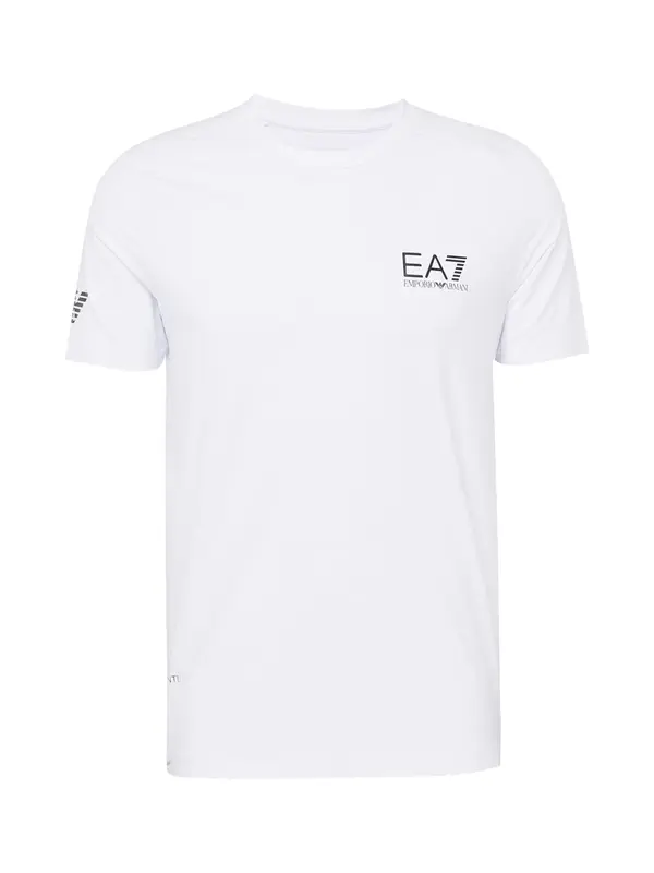 EA7 Emporio Armani EA7 Emporio Armani Tehnička sportska majica  crna / bijela