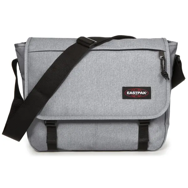 EASTPAK EASTPAK Messenger torba preko ramena  siva melange / crvena / crna / bijela