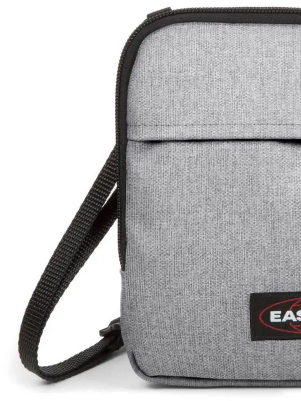 EASTPAK EASTPAK Torba preko ramena 'Buddy'  siva melange / crna / bijela