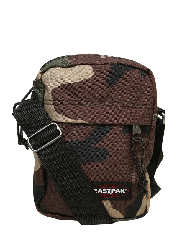 EASTPAK EASTPAK Torba preko ramena 'The One'  smeđa / zelena / crvena / crna / bijela