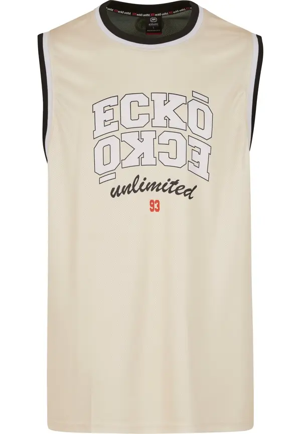 Ecko Unlimited Ecko Unlimited Majica 'Pivot'  bež / tamno zelena / crna / bijela
