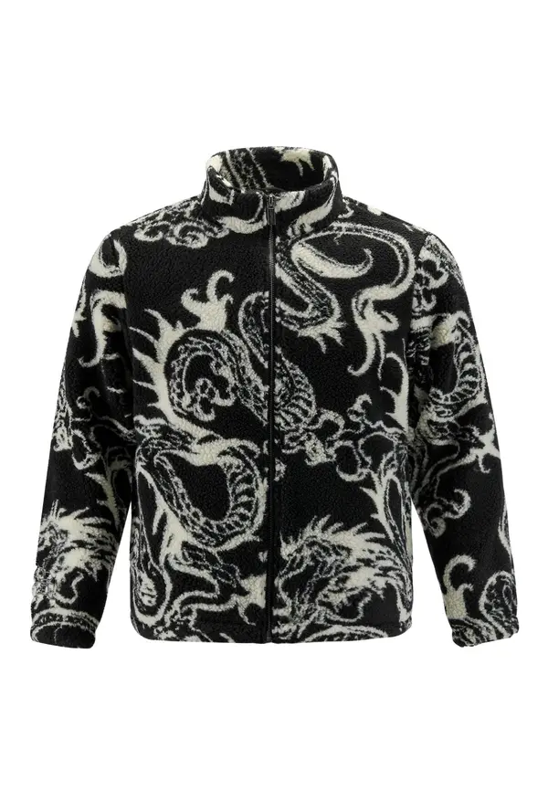 Ed Hardy Ed Hardy Dirndl jakna  crna / bijela