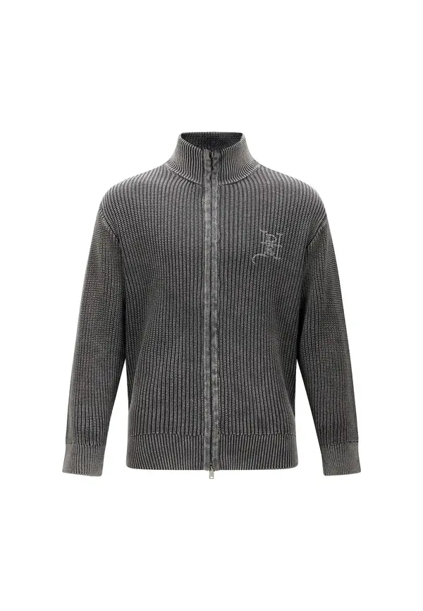 Ed Hardy Ed Hardy Kardigan  siva / tamo siva
