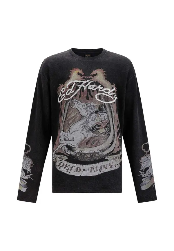 Ed Hardy Ed Hardy Majica  miks boja / crna
