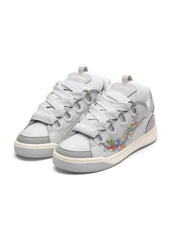 Ed Hardy Ed Hardy Niske tenisice  siva / miks boja