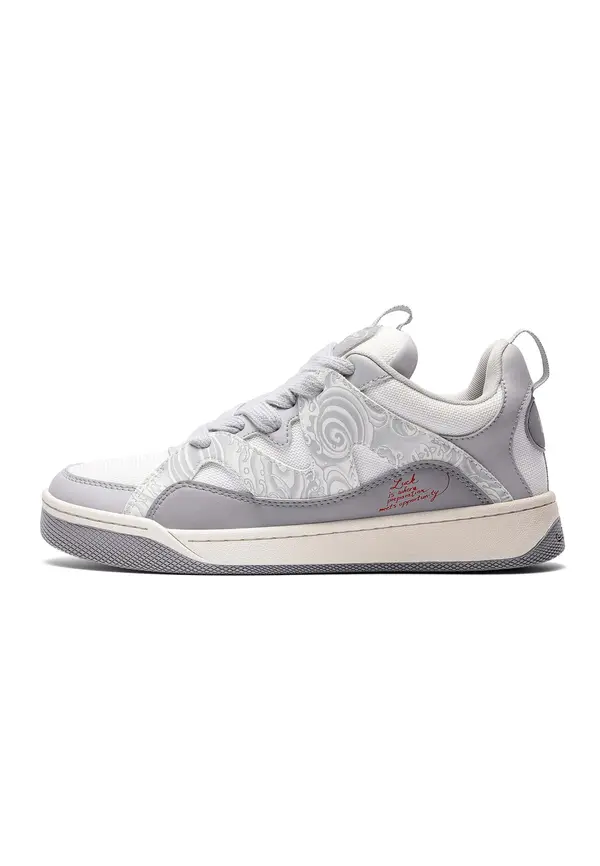 Ed Hardy Ed Hardy Niske tenisice 'Waves'  taupe siva / prljavo bijela