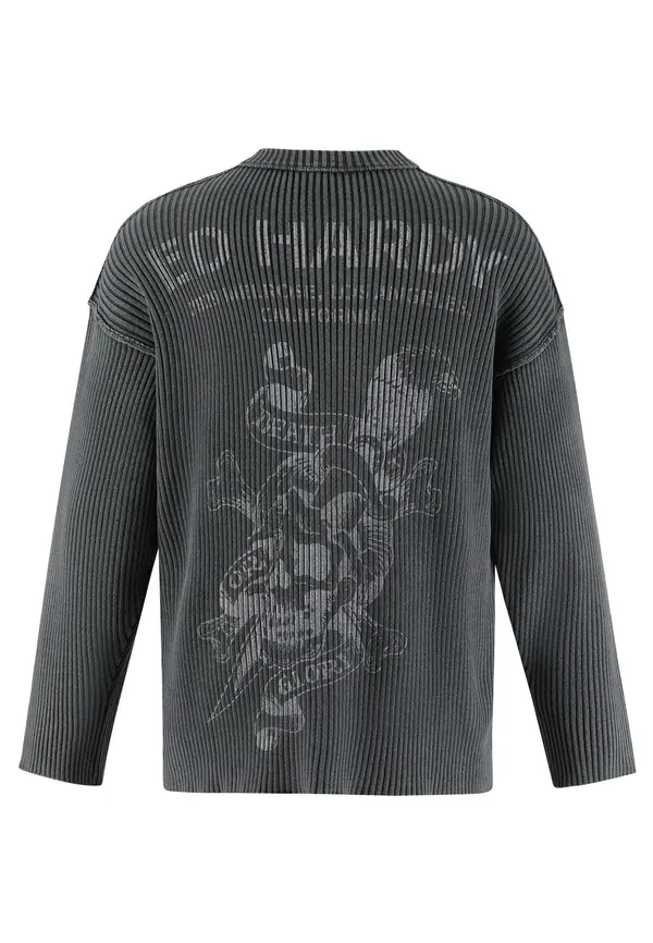 Ed Hardy Ed Hardy Pulover  tamo siva