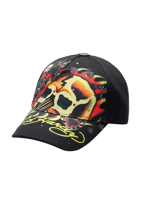 Ed Hardy Ed Hardy Šilterica 'Skull'  cijan plava / svijetložuta / ciglasto crvena / crna