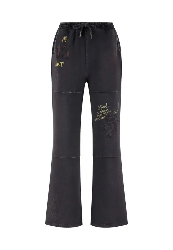 Ed Hardy Ed Hardy Sportske hlače  crna
