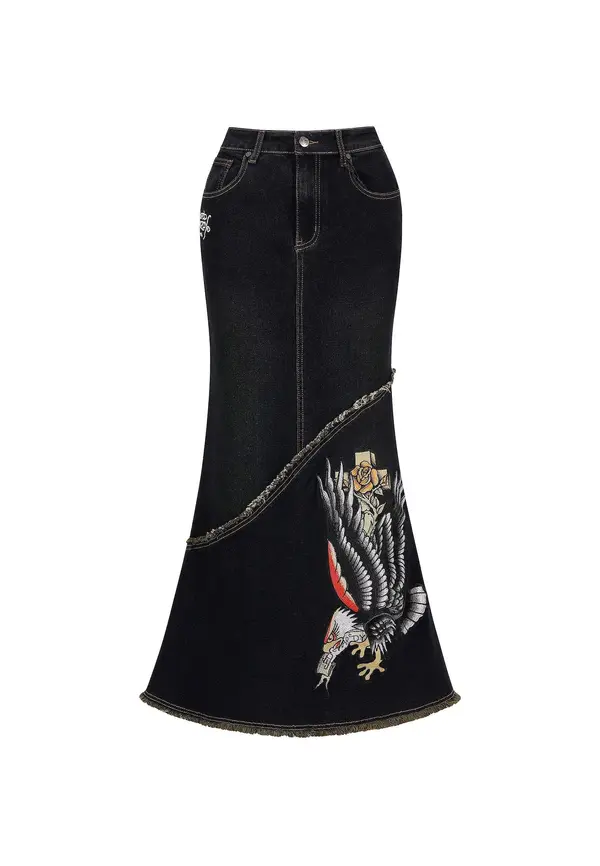 Ed Hardy Ed Hardy Suknja  plava
