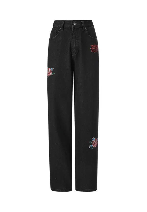 Ed Hardy Ed Hardy Traperice 'Blooming Death'  crna