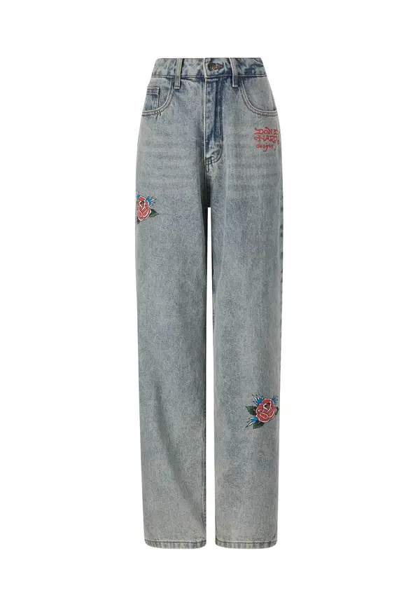 Ed Hardy Ed Hardy Traperice 'Blooming Death'  plava