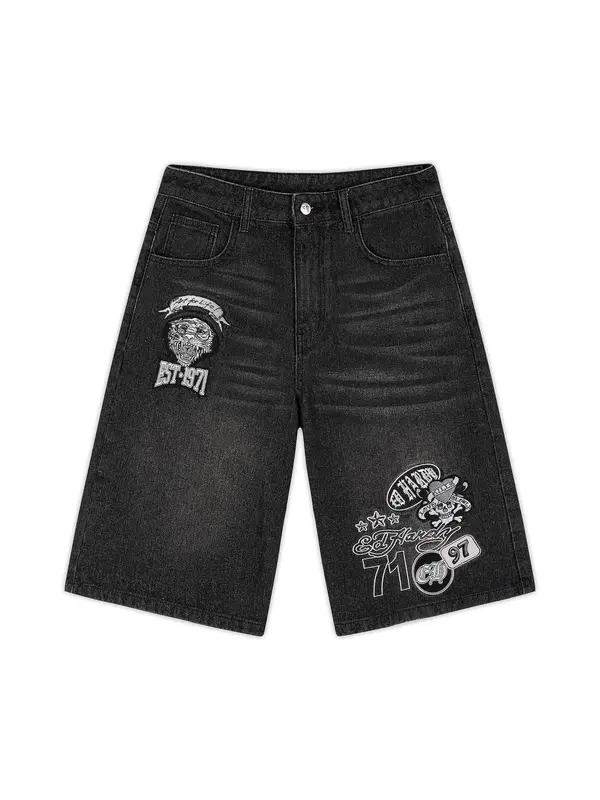 Ed Hardy Ed Hardy Traperice  svijetlosiva / crna