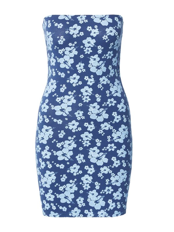 Edikted Edikted Ljetna haljina 'Island Girl'  mornarsko plava / svijetloplava