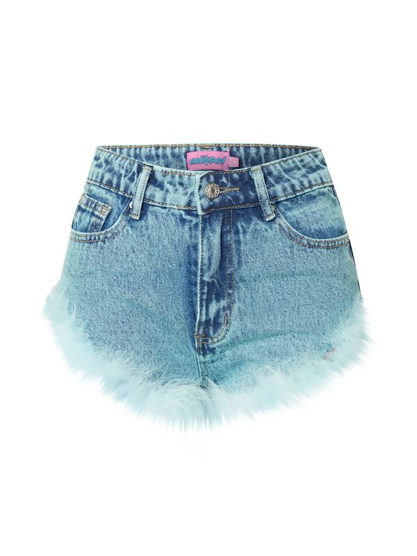 Edikted Edikted Traperice  nebesko plava / plavi traper