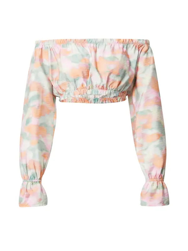 EDITED EDITED Bluza 'Elsa'  zelena / narančasta / roza / bijela