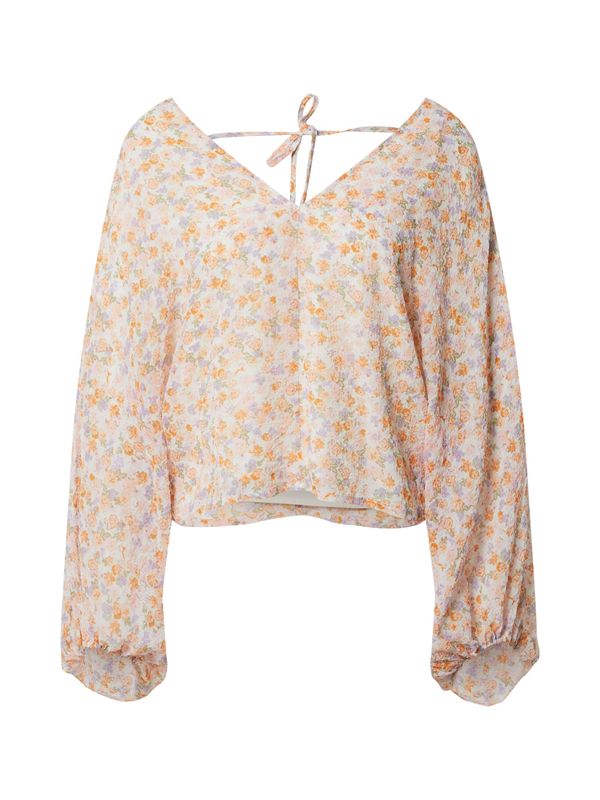 EDITED EDITED Bluza 'Fine'  boja pijeska / svijetloplava / svijetložuta / svijetlonarančasta