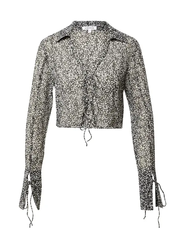 EDITED EDITED Bluza 'Kenya'  crna / bijela