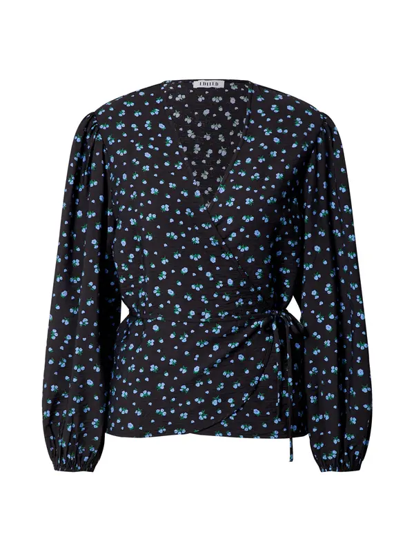EDITED EDITED Bluza 'Papina'  plava / crna