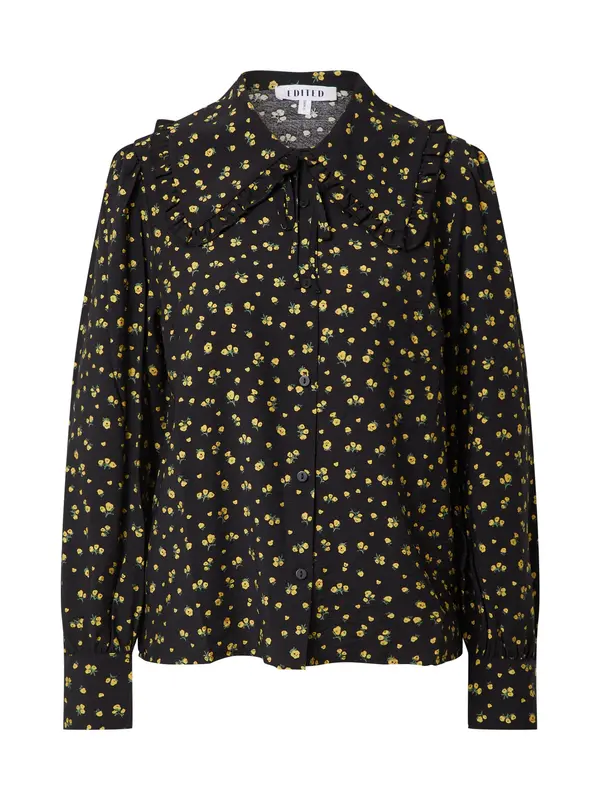 EDITED EDITED Bluza 'Rosalie'  žuta / zelena / crna