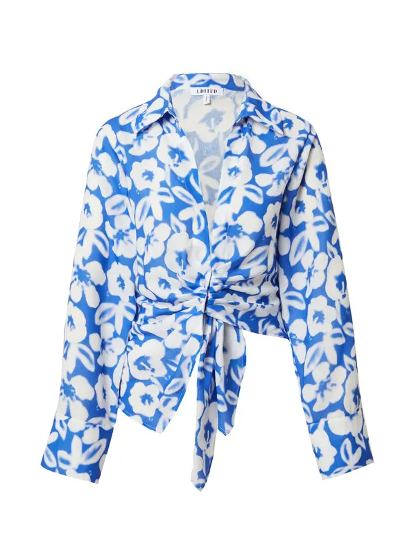 EDITED EDITED Bluza 'Rosina'  kobalt plava / bijela