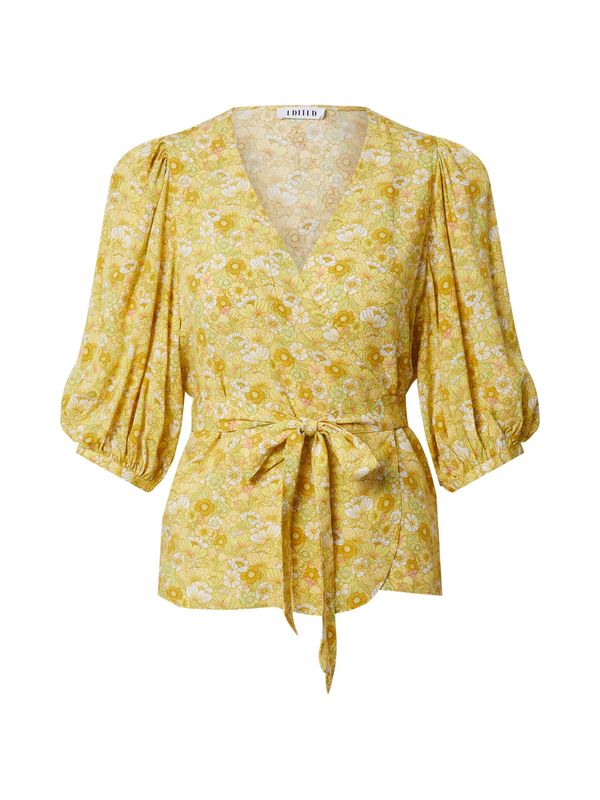 EDITED EDITED Bluza 'Violeta'  senf / med / svijetlozelena / prljavo roza / bijela