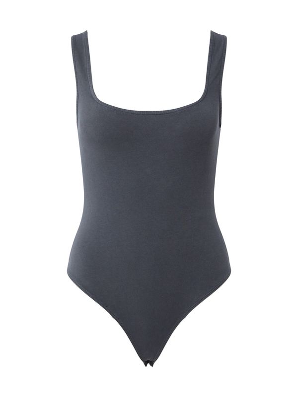 EDITED EDITED Bodi majica 'Jayda'  antracit siva