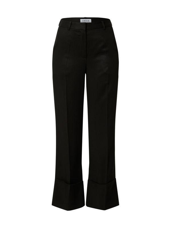 EDITED EDITED Hlače na crtu 'Ida'  crna