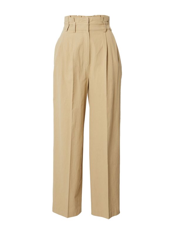 EDITED EDITED Hlače s naborima 'Becky'  svijetlobež