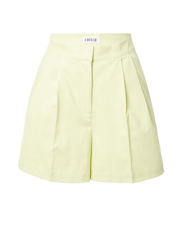 EDITED EDITED Hlače s naborima 'Devyn'  limeta