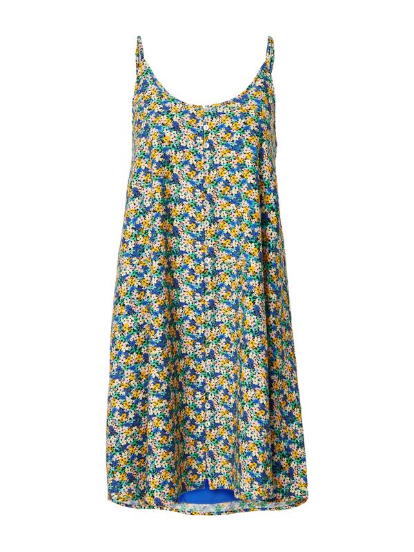 EDITED EDITED Ljetna haljina 'Lila'  plava / senf / žad / rosé