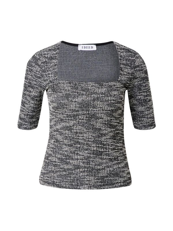 EDITED EDITED Majica 'Farina'  crna / bijela