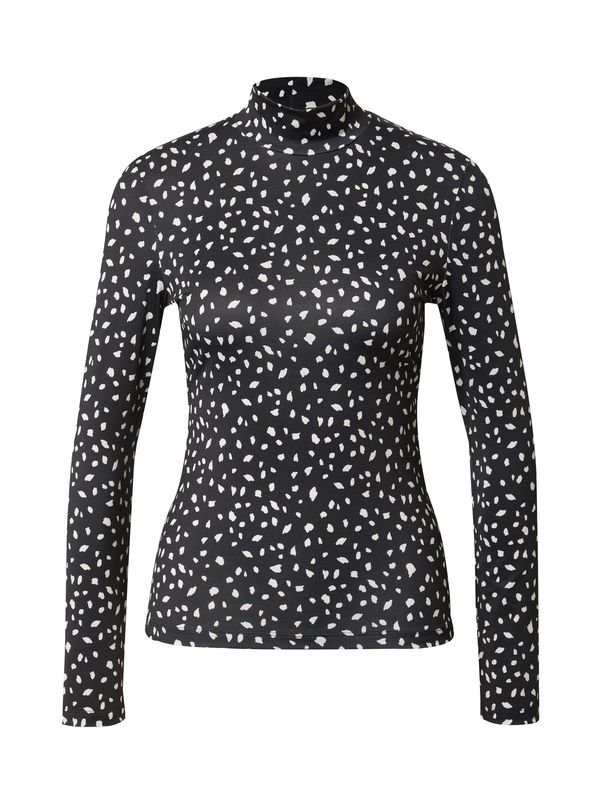 EDITED EDITED Majica 'Manon'  crna / bijela