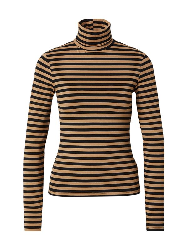 EDITED EDITED Majica 'Raya'  smeđa / crna