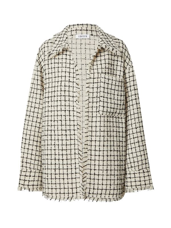 EDITED EDITED Prijelazna jakna 'Dela'  crna / bijela