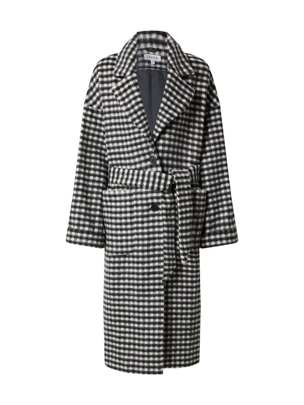 EDITED EDITED Prijelazni kaput 'Santo'  crna / bijela