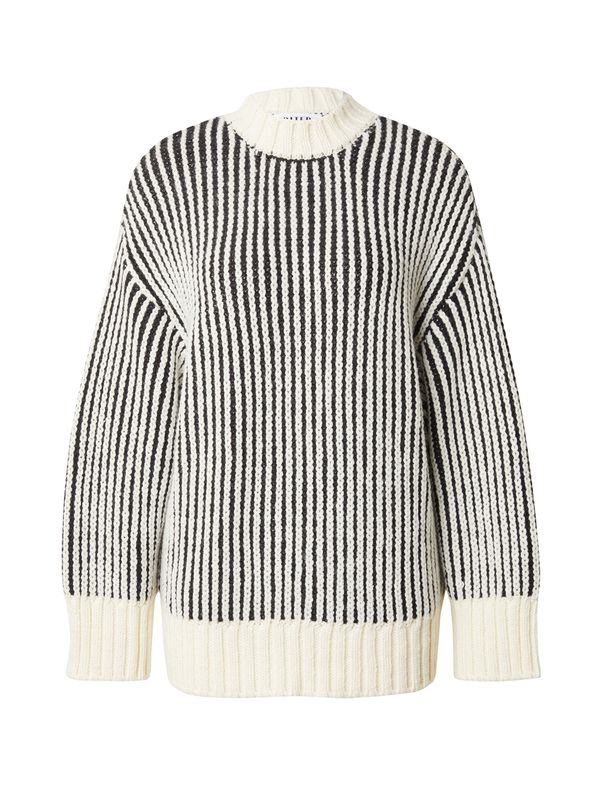 EDITED EDITED Pulover 'Gavin'  crna / prljavo bijela