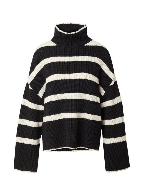 EDITED EDITED Pulover 'Matthea'  crna / prljavo bijela