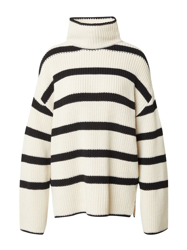 EDITED EDITED Pulover 'Senja'  crna / bijela