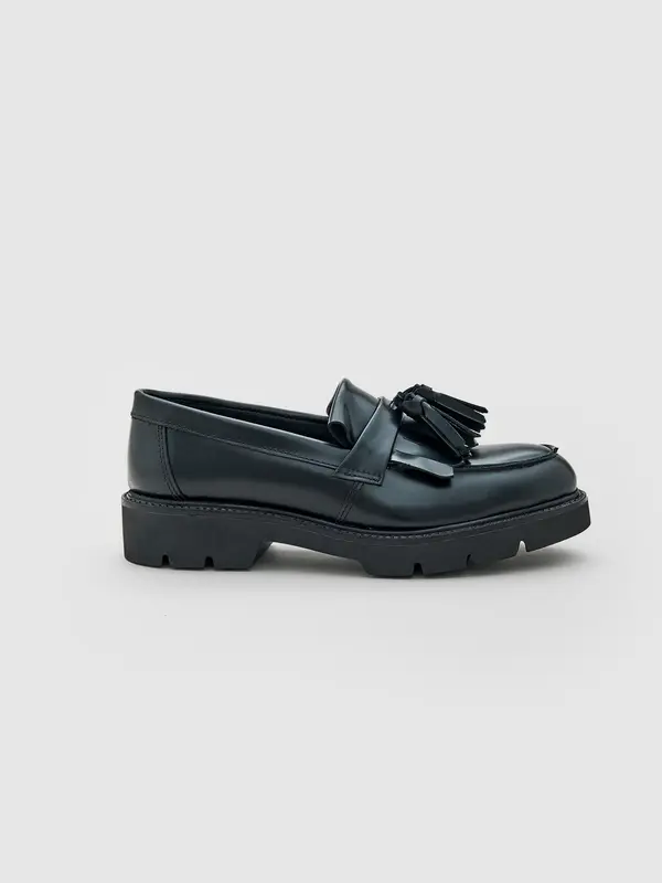 EDITED EDITED Slip On cipele 'Patrice'  crna