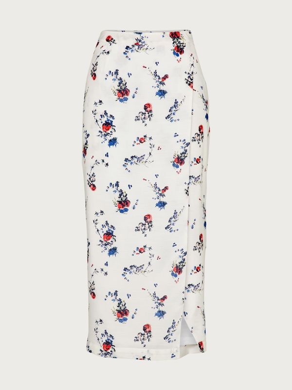 EDITED EDITED Suknja 'Mila'  miks boja / bijela