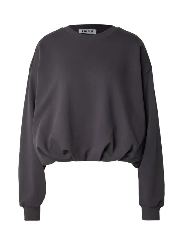EDITED EDITED Sweater majica 'Blossom'  siva