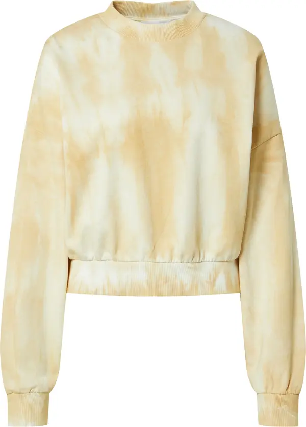 EDITED EDITED Sweater majica 'Camilla'  boja pijeska / svijetlosmeđa